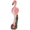 Flamingo Statue Resin Materials Vivid Real Pink Flamingo Ornament for