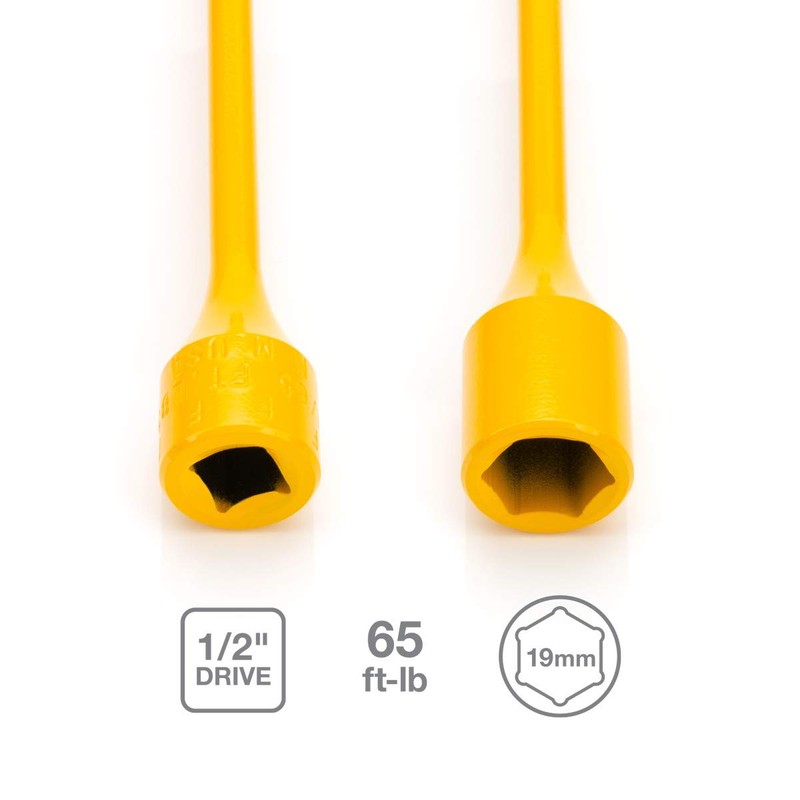 Steelman 1/2-inch Drive x 19mm 65 ft-lb Torque Stick, Calibration-Free