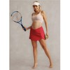 Maternity Tennis Golf Skorts Built-in Shorts with Pockets Cross Waist