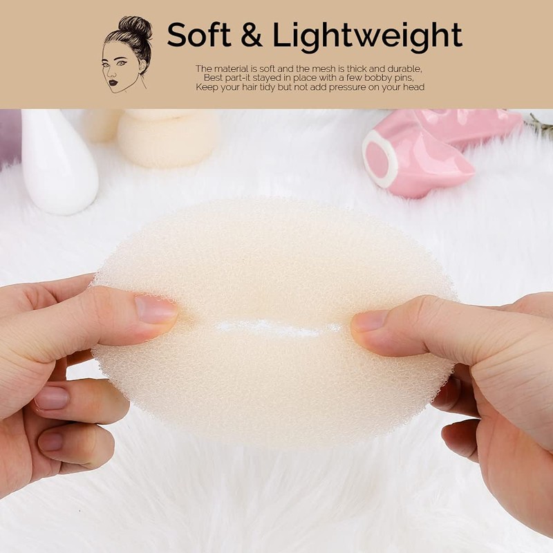Teenitor Hair Bun Shaper Set with Extra-large, Large, Medium, Small