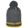 Sterntaler Unisex Children's Hat Baby Bobble Knit Hat Edge, Anthracite