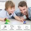 2PCS Plants and Zombies Toys Action Figures Zombies PVZ Toys