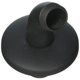 Jaclo 8025-MBK 3-1/2" Short Sweep Showerarm with Escutcheon, Matte Black