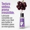 Lubricante Desensibilizante ntimo Yaakunaj Secrets Comestible Sabor Uva Heavy Rain