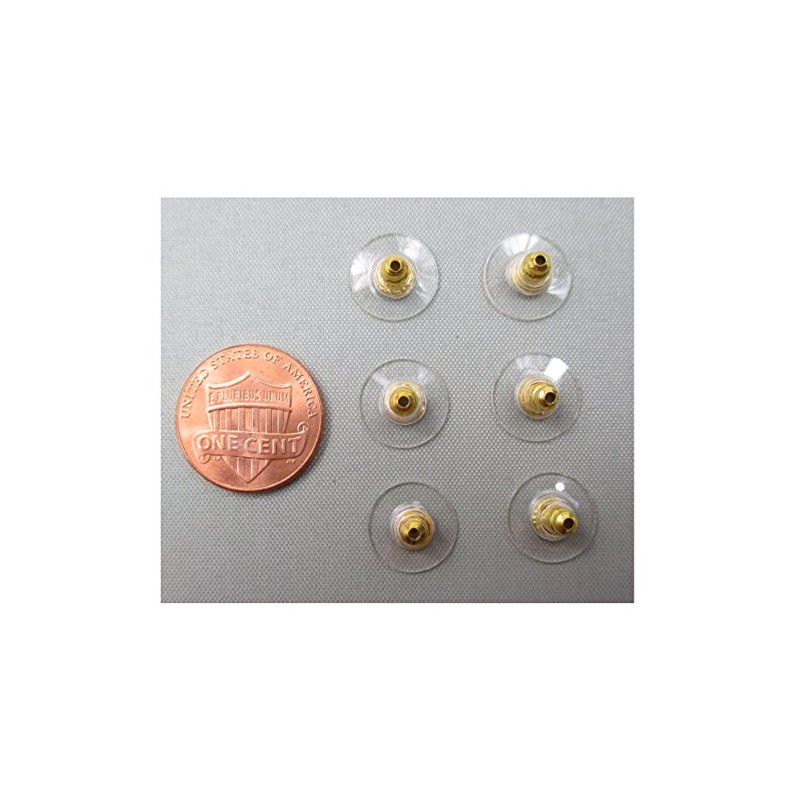 ALL in ONE 100pcs Safety Earring Backs Bullet Clutch Earring