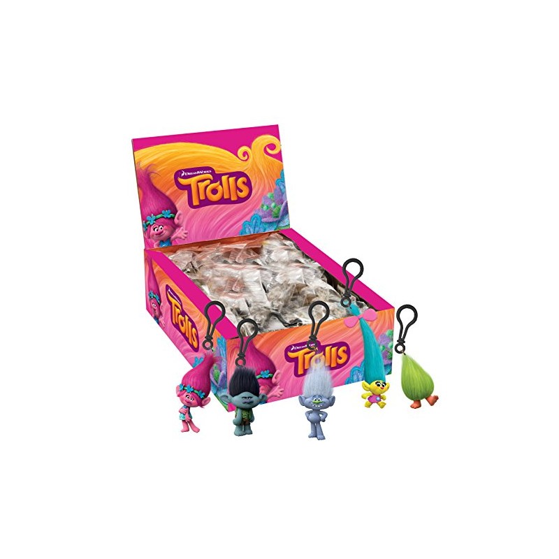 Trolls 67687-24 - 3D PVC Clip 8 cm - Character