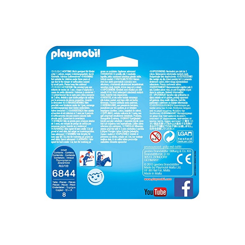 PLAYMOBIL 6844 Duo Pack - Professor and Robot