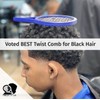Twist It Up Comb (Imperial Blue) - Alternative to Hair