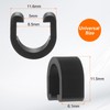 sourcing map 20pcs Bicycle Cable Clamps C-Clips Housing Hose Guide
