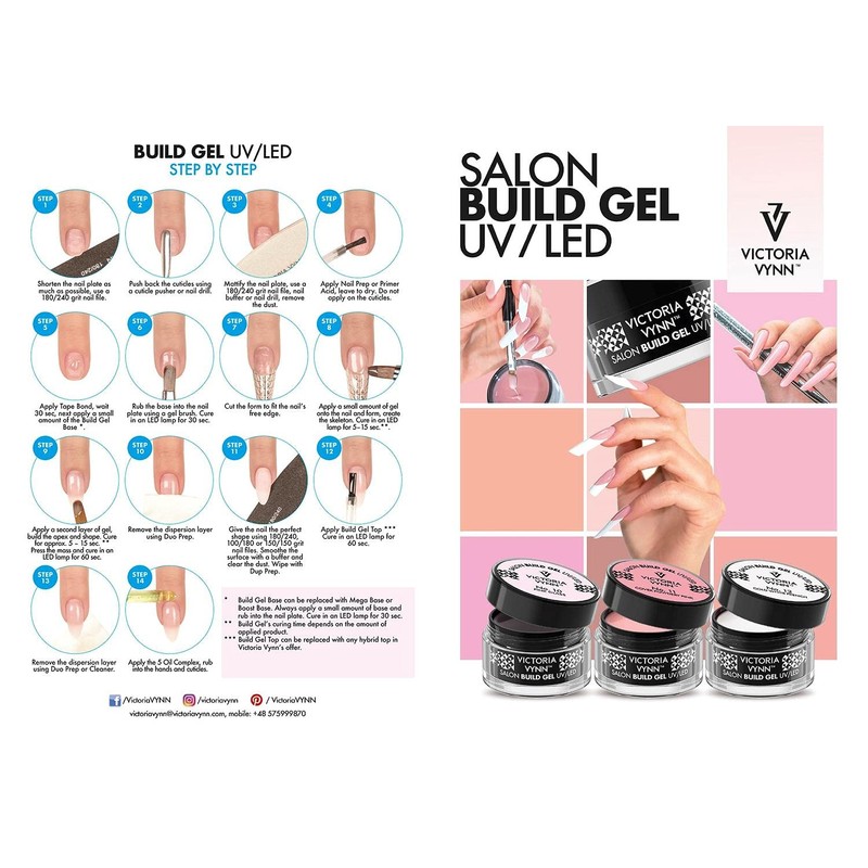 VICTORIA VYNN Builder Gel UV/LED 14 Cover Candy Rose 50