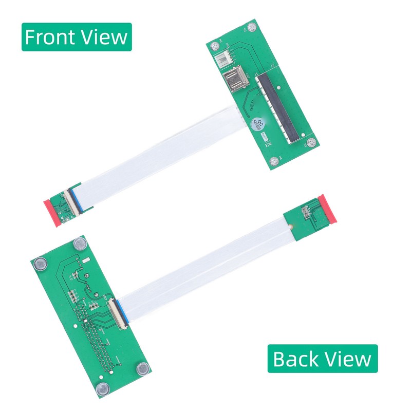 M.2 NGFF Key to PCIe 8X Extension Cable 2.5Gpbs Easy