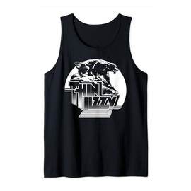 Thin Lizzy – Night Life Panther Circle Tank Top