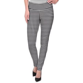 Hybrid & Company Super Comfy Stretch with Full Elastic Waist Pull On Millennium Twill Pant KP44972 10130 Black/Ivory L