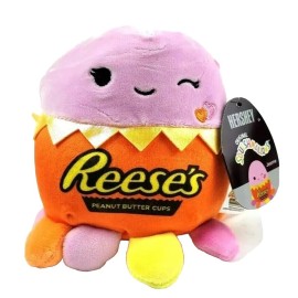 Kellytoy Squismallow Jeanne Hershey Reese's Peanut Butter Cup 5” Collectible Plush