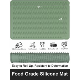 XiFEO Stove Top Covers for Electric Stove, Food Grade Heavy Duty Silicone Glass Stove Top Cover Protector, Induction Cooktop Protector, Heat Resistant Range Ceramic Stove Top Covers Mat, Oven Cover