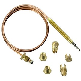 Spares2go Universal Thermocouple Kit & Fixings (1200mm)