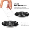 Absorbent Car Coasters for Cup Holders, 2 Pack Universal Anti