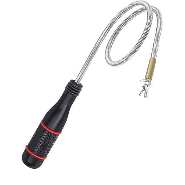 Zhenghebuy Flexible Magnetic Pick Up Tool,Strong Magnetic Pickup Wand,Bendable Portable