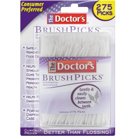 Doctor's 2 PACK The Doctor's BrushPicks Interdental Toothpicks