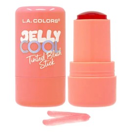 Rubor En Barra L.A. Colors Jelly Cool Tono Ice Melon Natural 3 Tonos