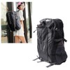 Black Outdoor Backpack Nylon Lightweight Water Repellent Hiking Sports Backpack