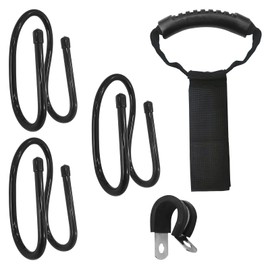 Vacuum Wall Mount Holder (3 Cleaner Storage Bracket+ Cable Tie) - Heavy Duty Storage for Shark, Cordless Vacuum Attachments & Accessories, Space-Saving Organizer for Brooms, Mops, Hoses