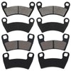 FHSJXR Front and Rear Brake Pads for 2016-2023 Polaris General
