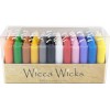 WICCA WICKS Box of 48 Colored Candles | 4 inches