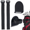 nbeads Golf Bag Pad Accessories, Golf Bag Metal Landing Pad