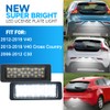 NSLUMO LED License Plate Light for 2012-2019 Vo.lvo V40, Cross