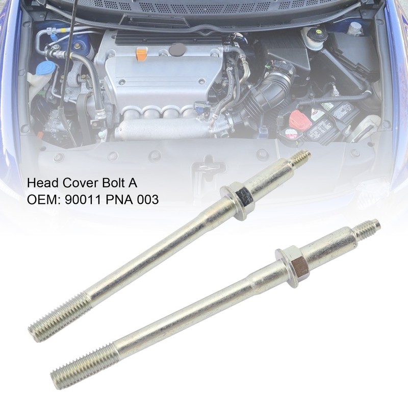 2PCS Head Cover Bolts A Reliable Performance High Strength 90011