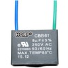 HQRP Ceiling Fan Capacitor CBB61 8uf 2-Wire plus HQRP Coaster