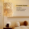 Giyofom Hand Made Wall Tapestry Lampshade Bohemian Macrame Boho Handcraft