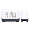 Humidifier 200ml White Hollow Flame Ultrasonic Atomization Silent Aroma Diffuser