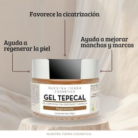 Gel Regenerante de Tepezcohuite y Caléndula 60g Todo Tipo de Piel