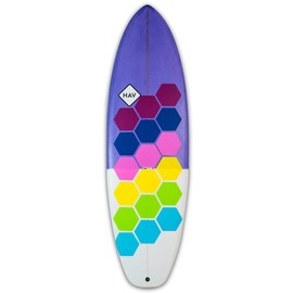 RSPro HexaTraction Waxless Surfboard Deck Grip (Candy Shop Edition)