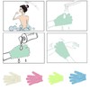 Exfoliating Gloves Bath Gloves for Shower, 4 Pairs Mitt Body