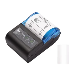 SHUAIGUO Receipt Printer, Portable Thermal Receipt Printer 2 inch Wireless BT USB Receipt Bill Ticket Printer with 58mm Print Paper Compatible with Android Windows for Restaurant Sales Retail