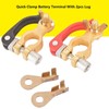 Quick Disconnect Battery Terminal Clamp Shut Off Connectors with Lug