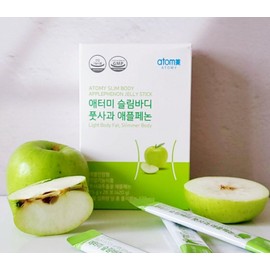 Atomy Slim Body Green Apple Apple Phenone 15g x 28 packets / 애터미 슬림바디 풋사과 애플페논 15g x 28포