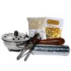 Incense Pan Set Silver Nickel 5 Pieces Incense Burner for