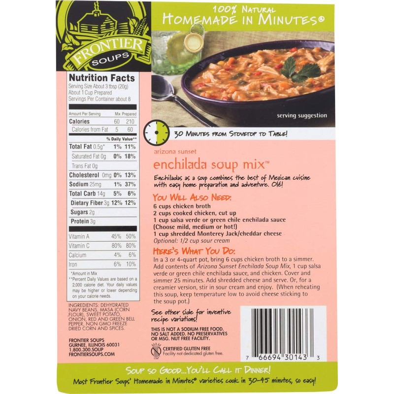 Frontier Soup Frontier Soup Mix Arizona Enchilada, 5.75 oz