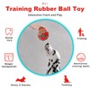 ZMAYPLUS Dog Toy Durable Rubber Star for Gentle Chewers Promotes