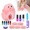 Children Nail Art Machine Kit Children Girl Nail Art Polish
