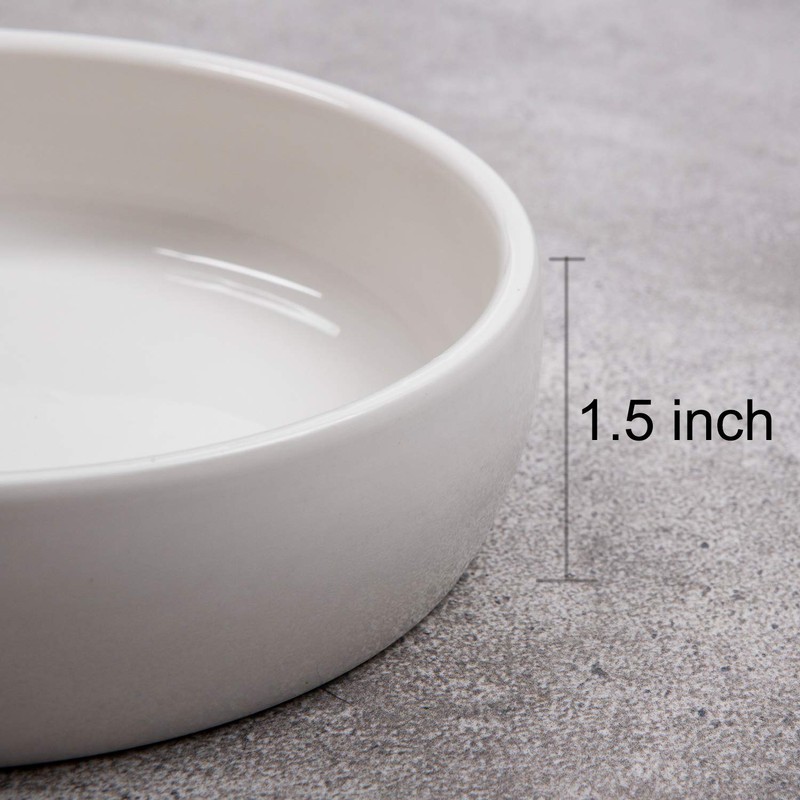 Ceramic Pet Bowl for Cats,Classic Ceramic Cat Dish Dog Bowls
