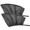 2PCS Car Window Screens Breathable Car Window Shades for Front