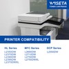 Wiseta TN760 Compatible Toner Cartridges Replacement for Brother TN-760 TN730