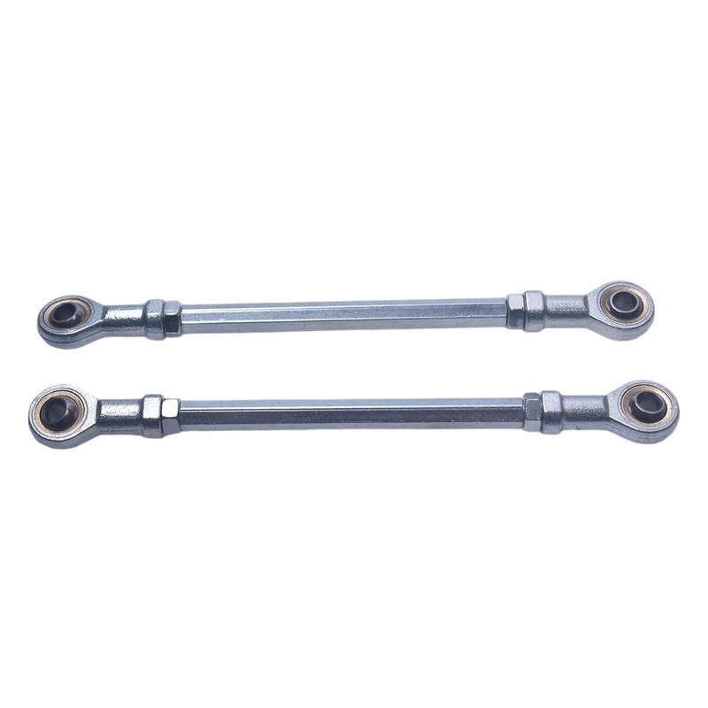 2Pcs 210mm Universal 11" x 5/16 Steering Shaft Tie Rod