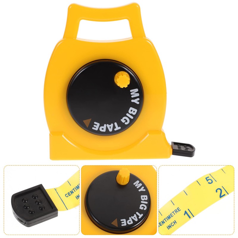 Garneck Big Tape Measure for Educational Pretend Play Inch Centimeter