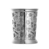 Urban Bar Julep Cup, with Tropical Decoration Tiki 18/8 Stainless